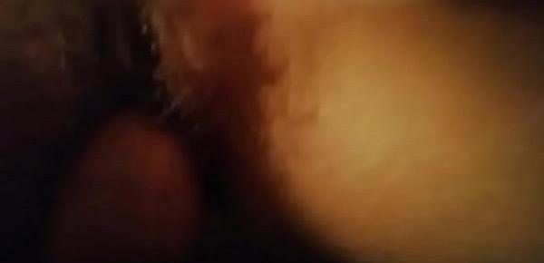  Amateur couple POV fuck with candle wax on hot pussy xxx